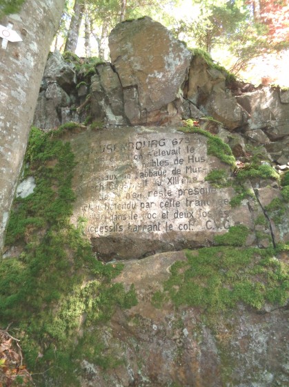 Ruines du château de Husenbourg