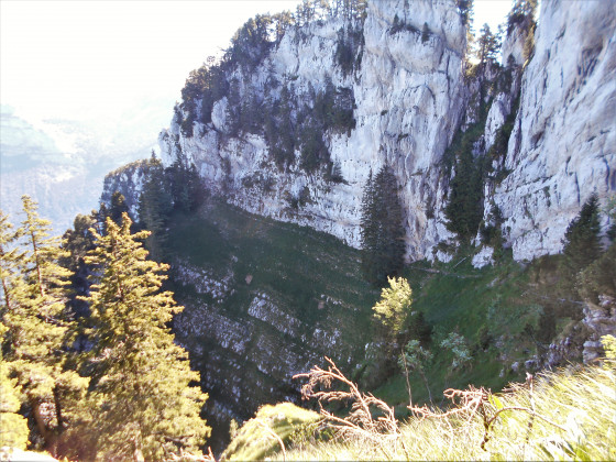 Sortie de la cheminée de Fontanieu