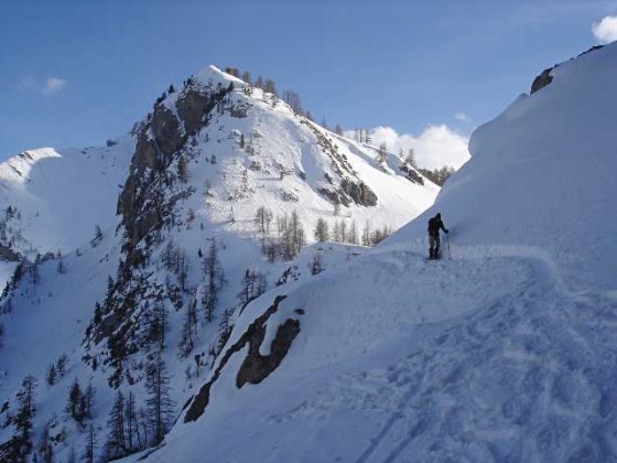 Traversée sous Beauduis (mars 2006)