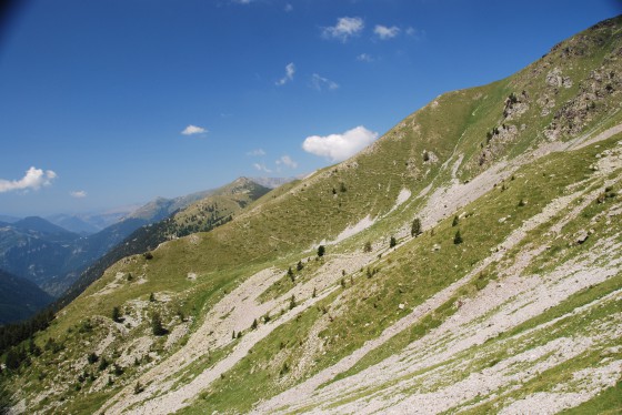 Vers la cime du Pisset