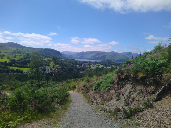 Along Keswick old railway line - Walk