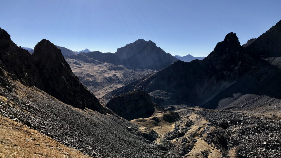 Vue au Sud depuis la Crête de Baude