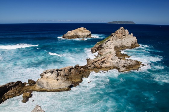 Vue de la pointe des Châteaux.