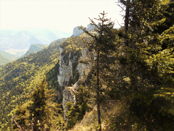 Vue depuis le Bec de l'Orient