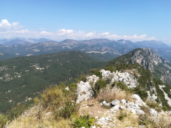 Vue depuis la Cime de la Cacia