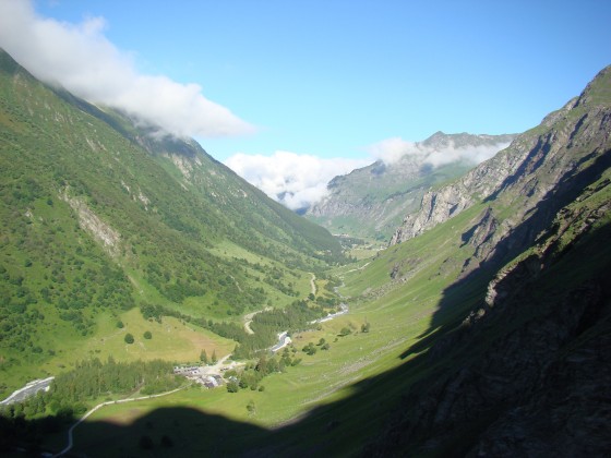 Vue sur la vallée