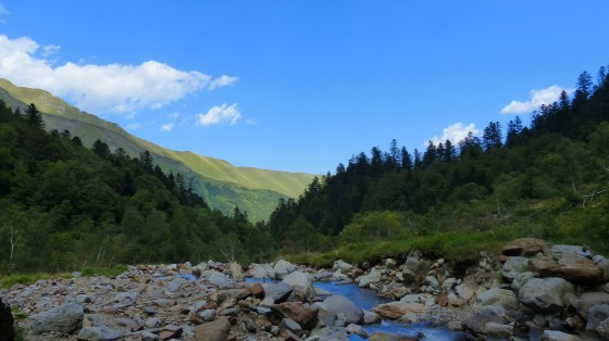 Vue sur la vallée