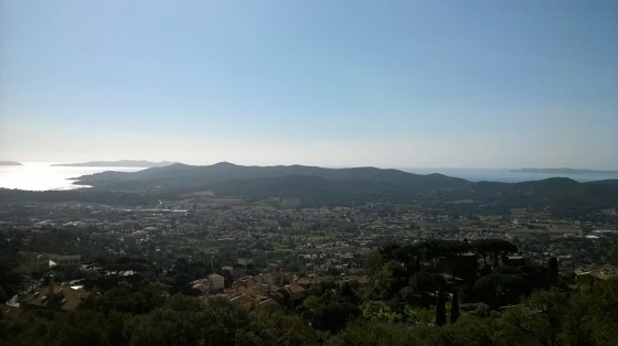 Vue sur Porquerolles et Port Cros