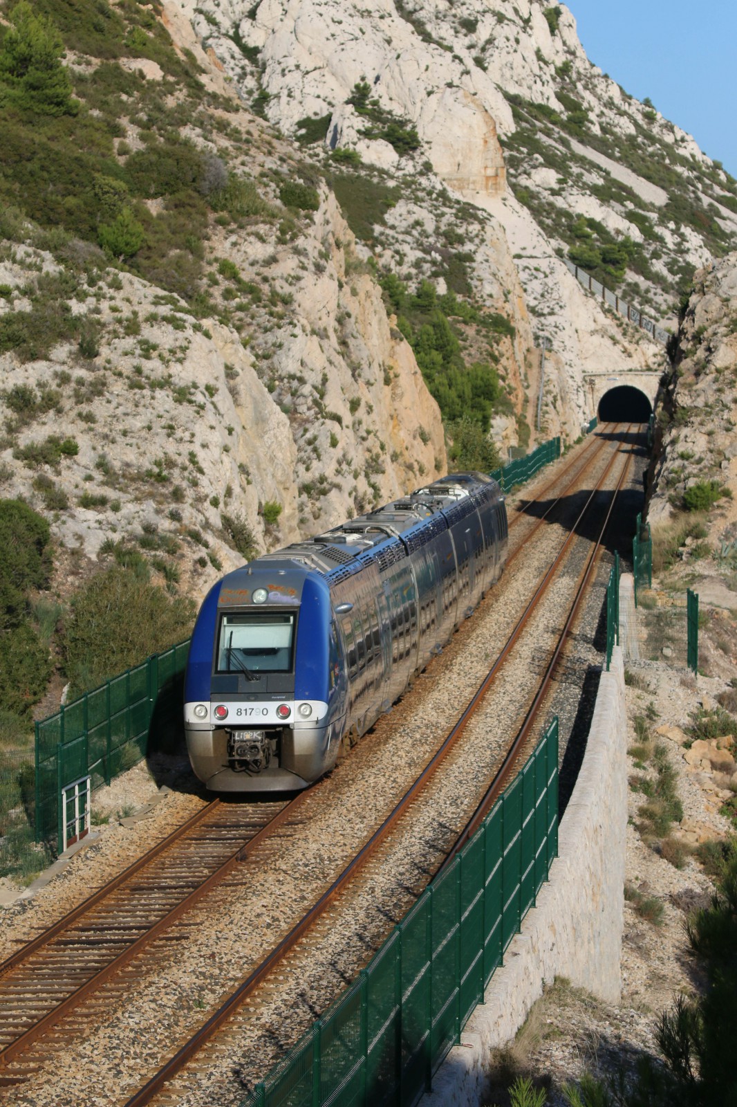 Photo  Le train de la Côte Bleue