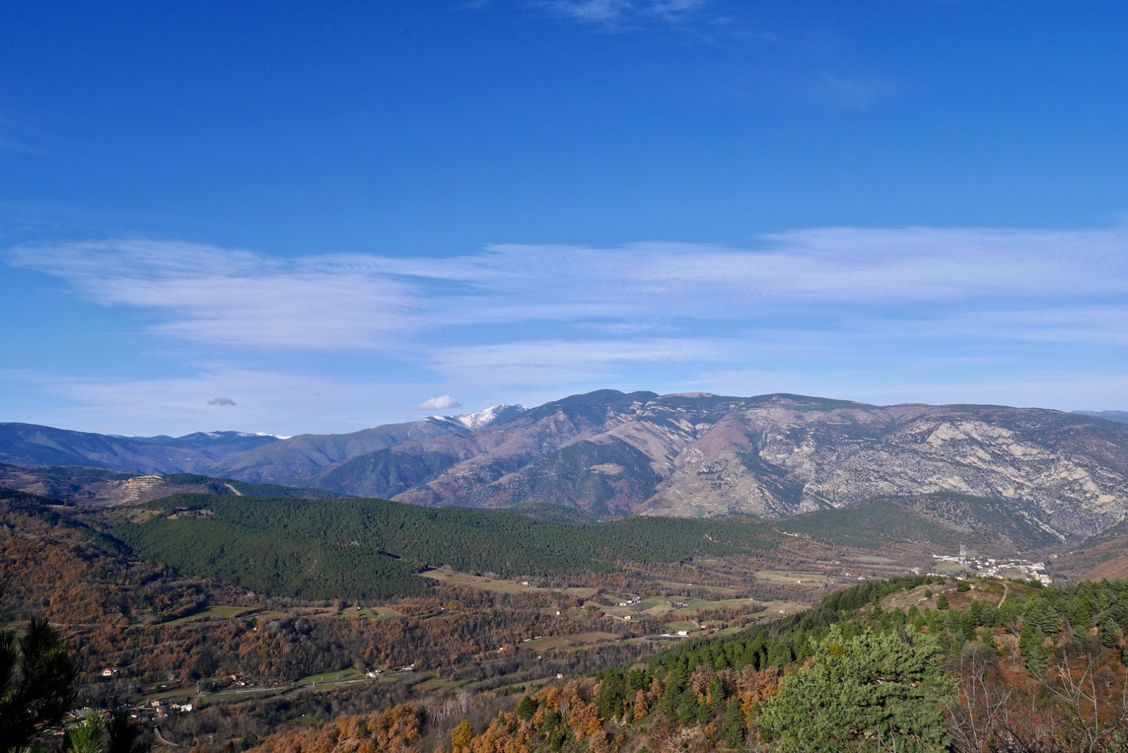 Vue depuis le Massif du Canigou