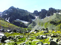 À l'approche du Lac Blanc.