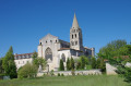 Les bords de la Charente et l'Abbaye Saint-Étienne à Bassac