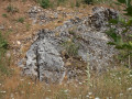 Affleurement de roches - Réserve des Monts de Baives