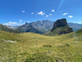 aiguille Rousse et le col d'Entreporte