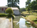 Ancien moulin à eau sur la rivière de Saint-Laurent