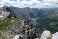 Aperçu sur le vallon du Lau et le lac des Sagnes