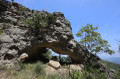 Arches des Sambles, de la Garoute et Vigne Fère depuis Morière la Tourne