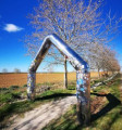 Arco Ornamental de Bercianos del Real Camino