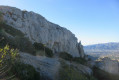 Arrivée à la grotte du Grosibou