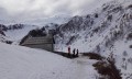 Arrivée à la chapelle sous le saut du Laïre