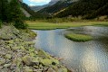 Au bord du lac des Sagnes