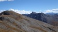 Au centre le Petit Rochebrune sur fond de Queyras, à sa droite l'Aiguille de Chambeyron