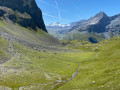 au pied de l'aiguille du St Esprit