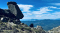 Le Monte San Petru depuis le Col de Saint-Eustache.