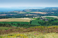 Baie de Douarnenez vue des pentes du Ménez Hom