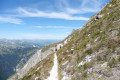 Balcon en direction du col de Leschaux