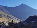 Col de la Bailletaz depuis le Barrage du Saut