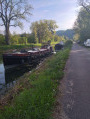 Bateau sur le Doubs