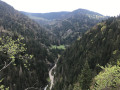 Belvédère avant de descendre à la grotte