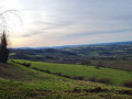 Éoliennes de Chamole depuis Pupillin