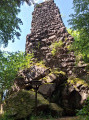 Vers les ruines du Brigittenschloss depuis Ottenhöfen