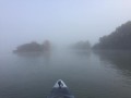 Brume sur la Saône.