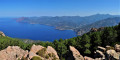 Calanches et Forêt de Piana, vue sur le golfe de Porto