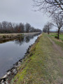 Canal du Forez et hameaux depuis l'Étang David