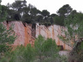 Carrière de marbre rouge