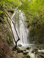 La Cascade de l'Étrès depuis Forens