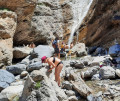 Cascade du Pla d'Ailhet , Cirque d'Estaubé, juillet 2023