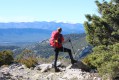 chaine des pyrénées enneigée