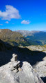 Vue sur la vallée du Foron du Reposoir