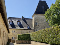 Les châteaux de Larres et du Maine à partir de Saint-Rabier