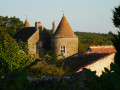 chateau et village de de Brançion