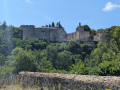 Le Barrage du Crescent et le Château de Chastellux