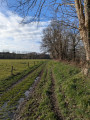 Chemin après la passerelle