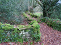 chemin en pierres sèches