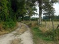 Chemin vers les Penots près d'Azérables