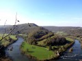 Chenecey : Le grand méandre de la Loue